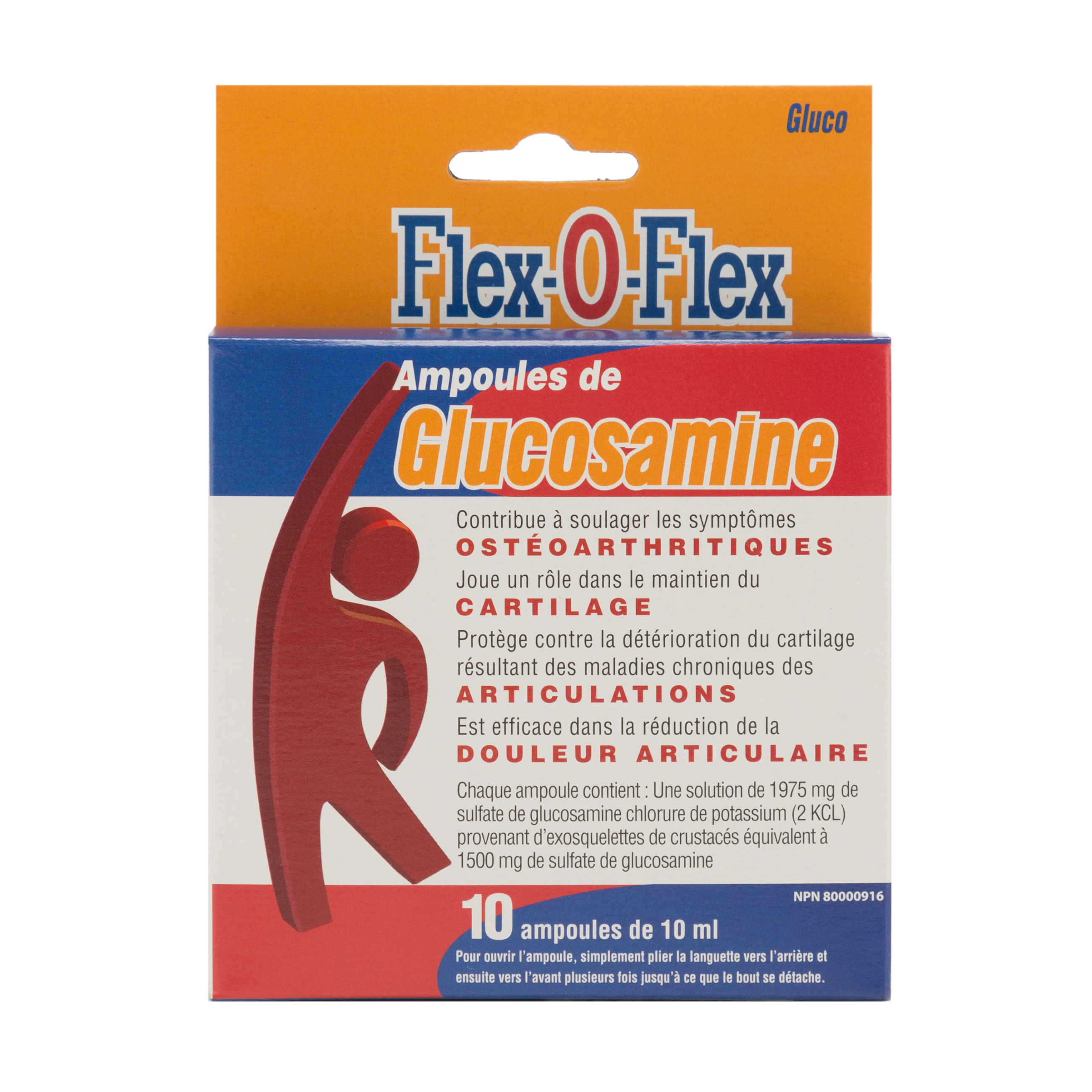 Flex-O-Flex Glucosamine 10 Ampoules